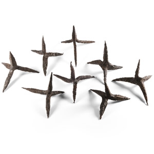 Medieval Iron Anti-Cavalry Caltrop Group
