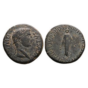 Ancient Roman Provincial Coins - Augustus - M Postumius Albinus - Spain - AE As