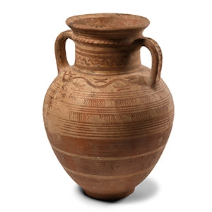 Painted Terracotta Amphora
