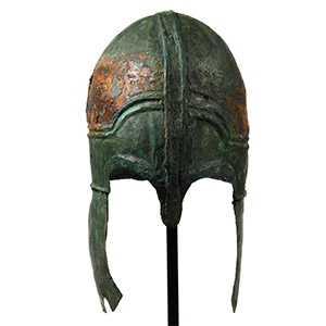 Pseudo-Illyrian Chalcidian Variant Bronze Helmet