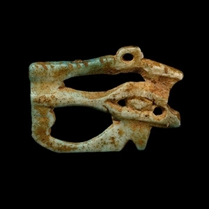 Egyptian Faience Eye of Horus