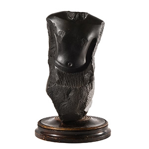 Egyptian Style Basalt Torso of a Pharaoh