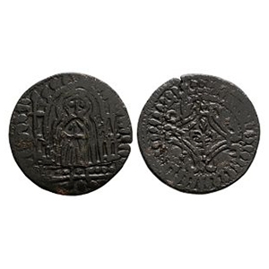 British Tokens - Edward III - King Enthroned Jeton