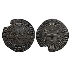 World Tokens - France - King Enthroned Jeton