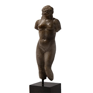 Mounted Marble Torso