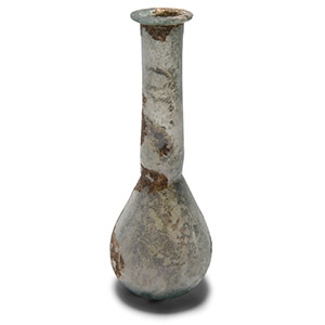 Roman Pale Blue Glass Unguentarium