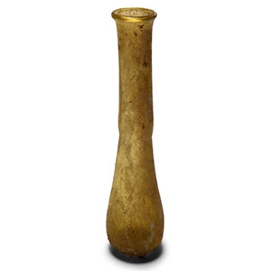 Roman Pale Green Glass Unguentarium