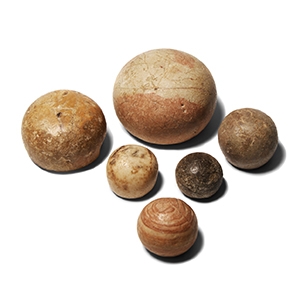 Western Asiatic Limestone Shekel Weight Collection