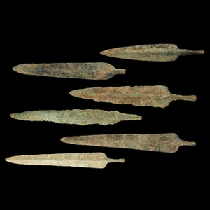 Luristan Bronze Arrowhead Group