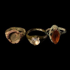 Post Medieval Bronze Ring Group
