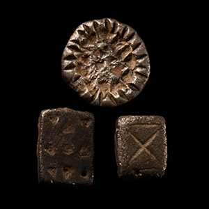 Viking Age Silver Trade Weight Group