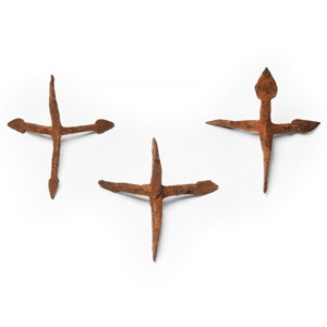 Byzantine Iron Anti-Cavalry Caltrop Trivoloi Group