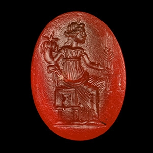 Roman Gemstone with Ceres