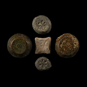 Byzantine Period Bronze Weight Collection
