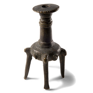 South East Asian Bronze Kohl Pot