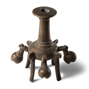 South East Asian Bronze Rattling Kohl Pot