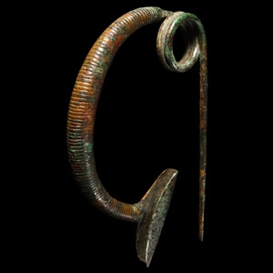 Massive Greek Bow Brooch