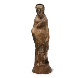 Hellenistic Terracotta Figure of a Goddess