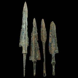 Luristan Bronze Arrowhead Group
