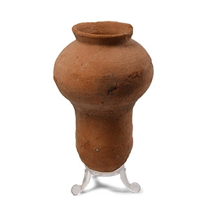 Egyptian Round-Bottomed Terracotta Vessel