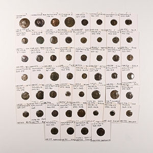 Ancient Roman Imperial Coins - Mixed AE Coin Group [50]