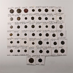 Ancient Roman Imperial Coins - Mixed Bronze Coin Group [50]