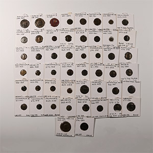 Ancient Roman Imperial Coins - Mixed Bronze Coin Group [50]