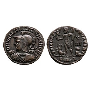 Ancient Roman Imperial Coins - Licinius II - Jupiter Bronze