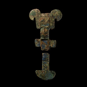 Anglo-Saxon Bronze Small-Long Brooch