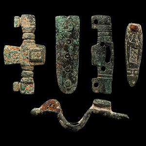 Anglo-Saxon Bronze Artefact Group