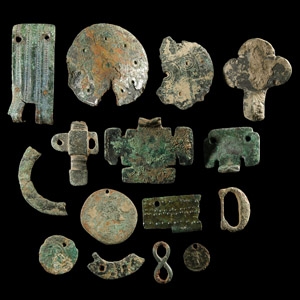 Anglo-Saxon Bronze Artefact Group