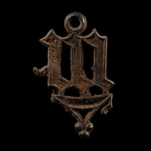 Medieval Pewter Pilgrims Badge for Maria