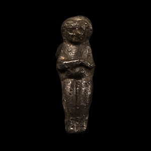 Medieval Lead Figural Amulet