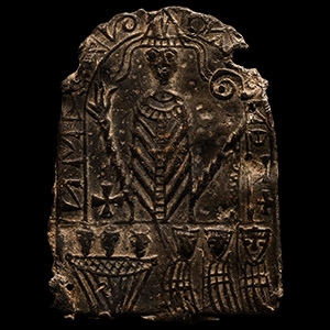 Medieval Pewter Pilgrim Badge of Saint Nicholas