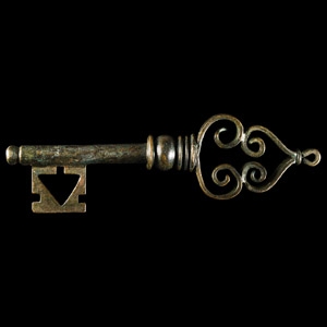 Tudor Period Bronze Key