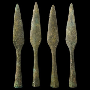 Scythian Bronze Arrowhead Group