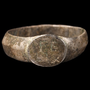 Roman Silver Ring with FELIX