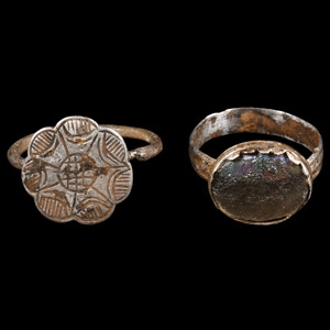 Late Medieval Silver Ring Group