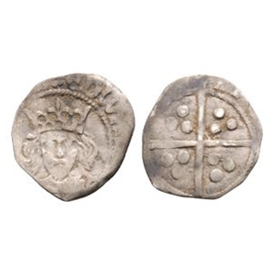 English Medieval Coins - Edward IV - York / Neville - Long Cross Penny