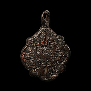 Medieval Knights Heraldic Horse Harness Pendant