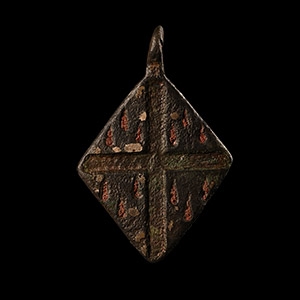 Medieval Knights Heraldic Horse Harness Pendant