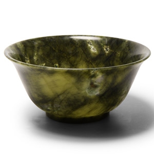 Chinese Qing Jade Dish