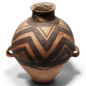 Chinese Neolithic Painted Ceramic Jar