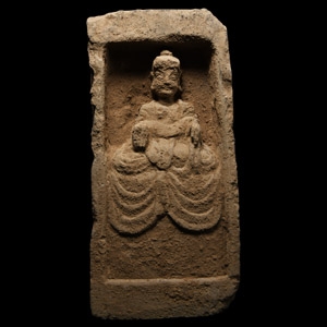 Chinese Wei Ceramic Buddha Brick