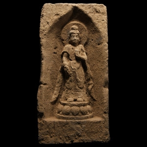 Chinese Wei Ceramic Buddha Brick