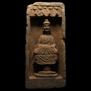 Chinese Wei Ceramic Buddha Brick