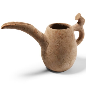 Amlash Spouted Terracotta Vessel