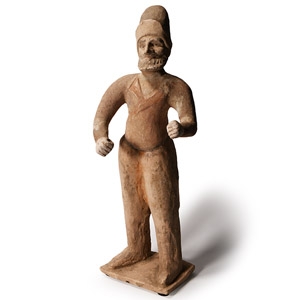 Chinese Tang Terracotta Foreign Groom