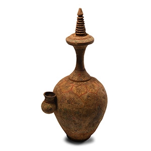 Tang Style Gilt Bronze Flask