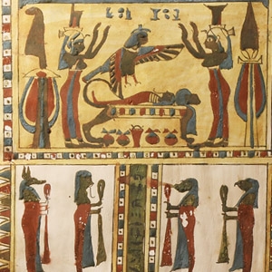 Cartonnage Panel with Hieroglyphic Inscription